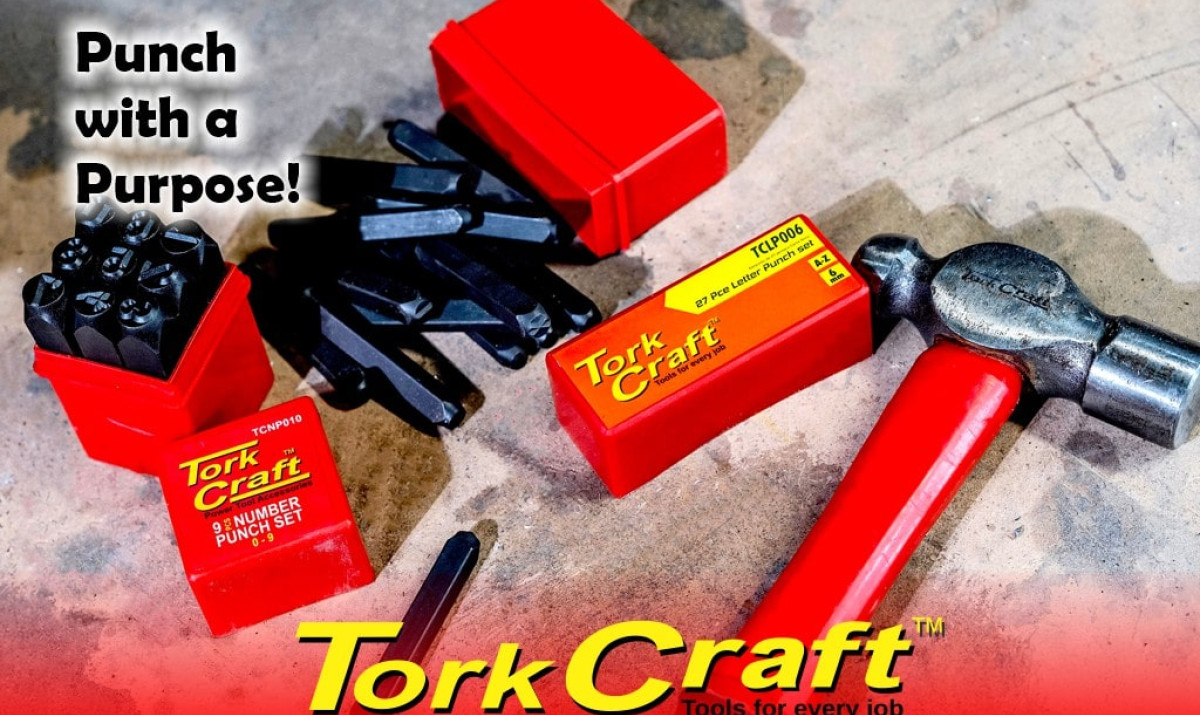 Tork Craft Number & Letter Punches